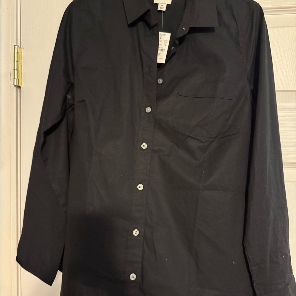 J. Crew Charcoal Button-Up Shirt